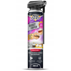 MITTEL PRÄPARAT AEROSOL SPRAY GEGEN SILBERFISCHCHEN UND FLÖHE NO PEST SNIPER 300ML